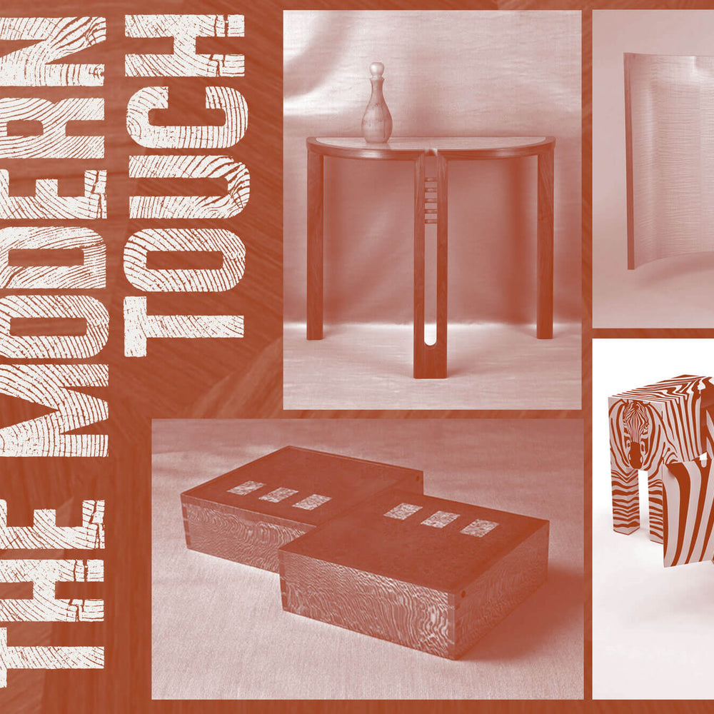 Veneering; the modern touch & the difference between marquetry & parquetry.